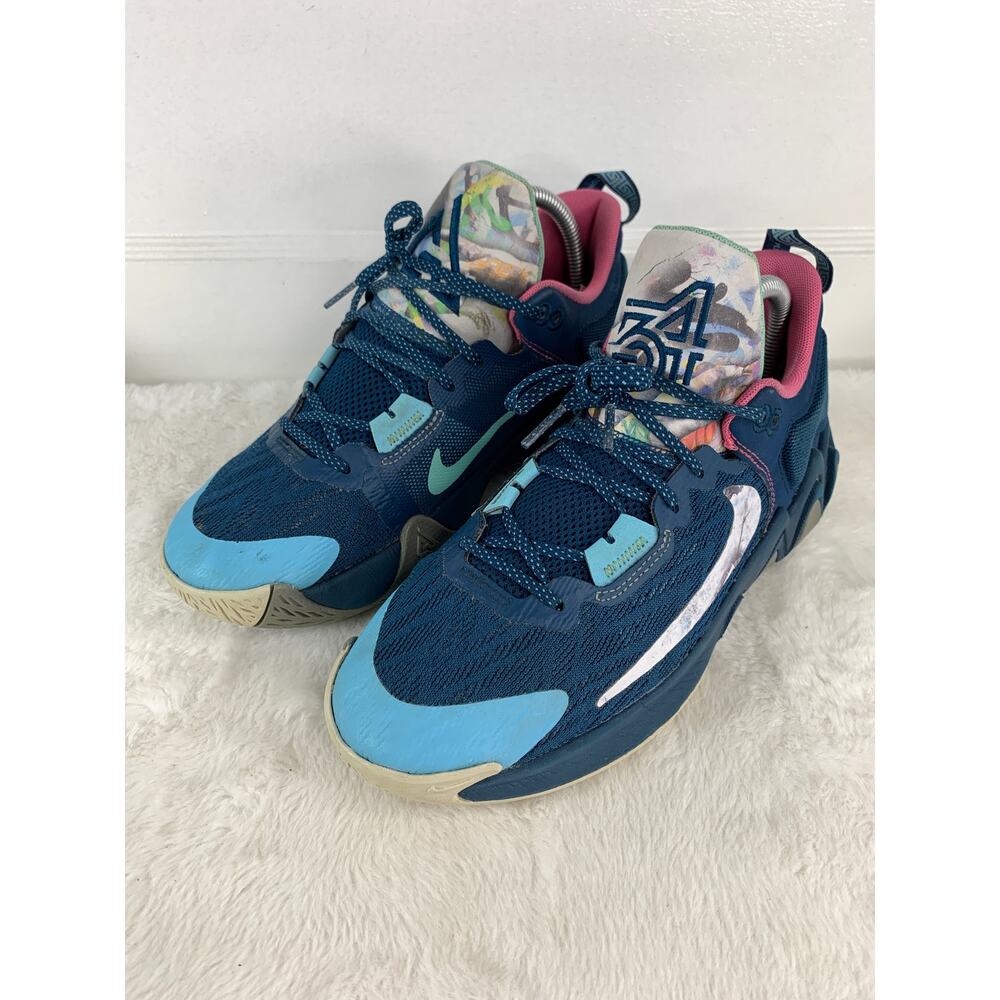 Nike Giannis Immortality 2 SE GS Floral Shoes Youth 6.5Y FD0213-400